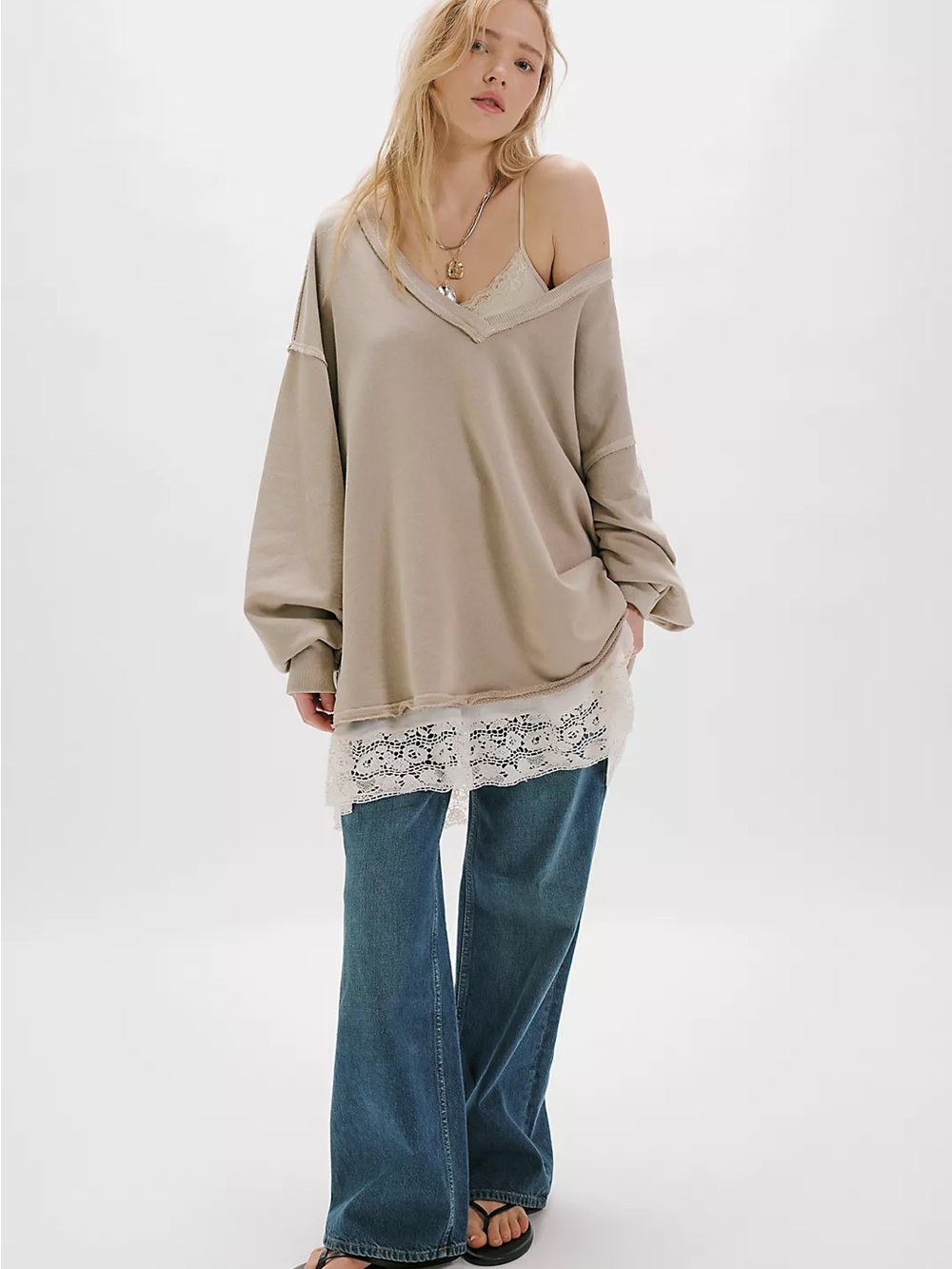Free people Venice v neck